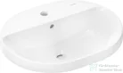 Hansrohe XUNIVA U 55x45 cm-es beépíthető mosdó Smartclean mázzal,fehér 61064450