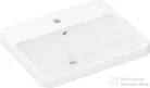 Hansrohe XUNIVA Q 55x45 cm-es beépíthető mosdó Smartclean mázzal,fehér 61068450