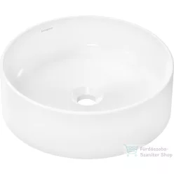   Hansgrohe XUNIVA S 40 cm-es pultra ültethető mosdó csaplyuk-és túlfolyó nélkül,Smartclean bevonattal,fehér 61071450