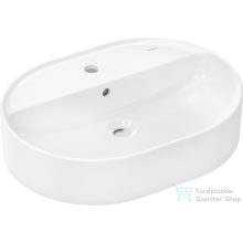   Hansgrohe XUNIVA U 60x45 cm-es pultra ültethető mosdó Smartclean mázzal,fehér 61080450