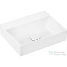   Hansgrohe XEVOLOS E Smartclean 60x48 cm-es csiszolt aljú mosdó csaplyuk nélkül,nem zárható leeresztővel,fehér 61095450