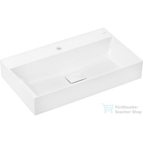 Hansgrohe XEVOLOS E Smartclean 80x48 cm-es fali mosdó 1 csaplyukkal,nem zárható leeresztővel,fehér 61096450