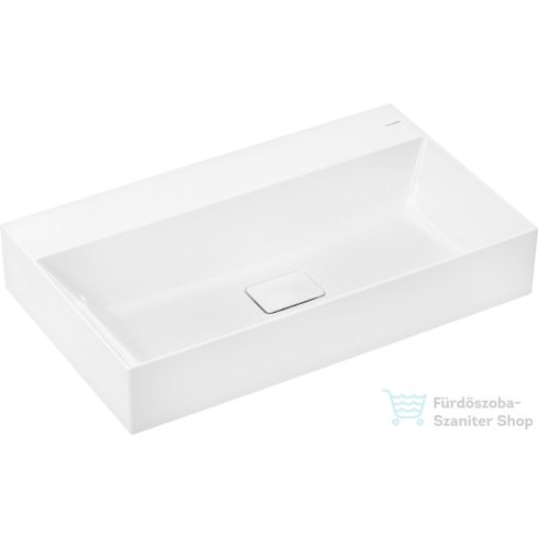 Hansgrohe XEVOLOS E Smartclean 80x48 cm-es fali mosdó csaplyuk nélkül,nem zárható leeresztővel,fehér 61097450