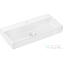   Hansgrohe XEVOLOS E Smartclean 100x48 cm-es fali mosdó nem zárható leeresztővel,fehér 61100450