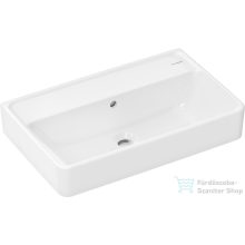   Hansgrohe XANUIA Q Compact 60x37 cm-es mosdó csaplyuk nélkül, Smartclean felülettel, fehér 61125450