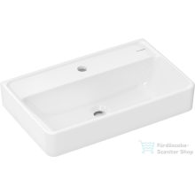   Hansgrohe XANUIA Q Compact 60x37 cm-es mosdó túlfolyó nélkül, Smartclean felülettel, fehér 61126450