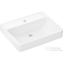   Hansgrohe XANUIA Q 60x48 cm-es mosdó túlfolyó nélkül, Smartclean bevonattal, fehér 61150450