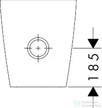 Hansgrohe ELUPURA Q perem nélküli monoblokkos wc, Smartclean, fehér 61164450