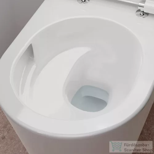 Hansgrohe ELUPURA S perem nélküli függesztett wc soft close ülőkével, Smartclean felülettel, fehér 61186450