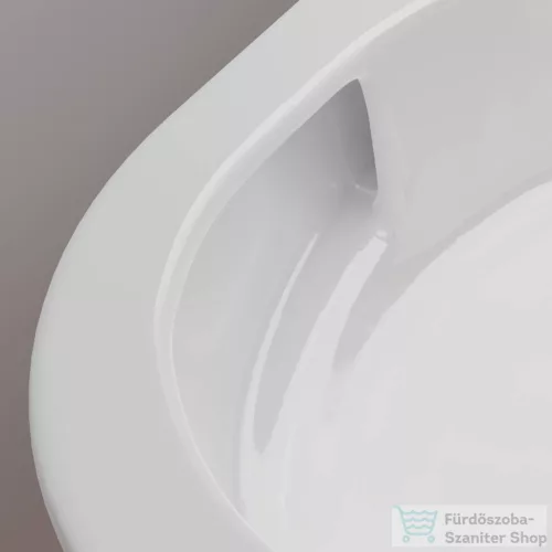 Hansgrohe ELUPURA S perem nélküli függesztett wc soft close ülőkével, Smartclean felülettel, fehér 61186450