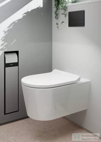 Hansgrohe ELUPURA S perem nélküli függesztett wc soft close ülőkével, Smartclean felülettel, fehér 61186450