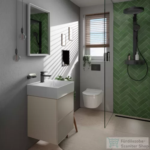 Hansgrohe ELUPURA S perem nélküli függesztett wc soft close ülőkével, Smartclean felülettel, fehér 61186450