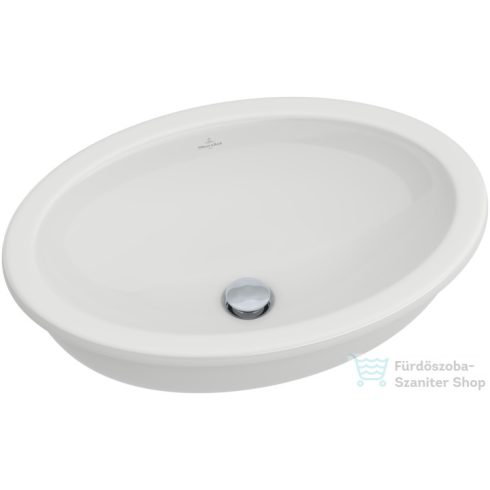 Villeroy & Boch Loop & Friends 50,5x36 beépíthető mosdó túlfolyóval, csaplyuk nélkül 6155 10 01 ( 61551001 )