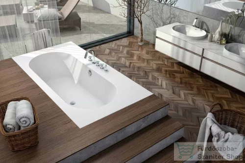 Kolpa San Atys 200x100 beépíthető fürdőkád, 621430