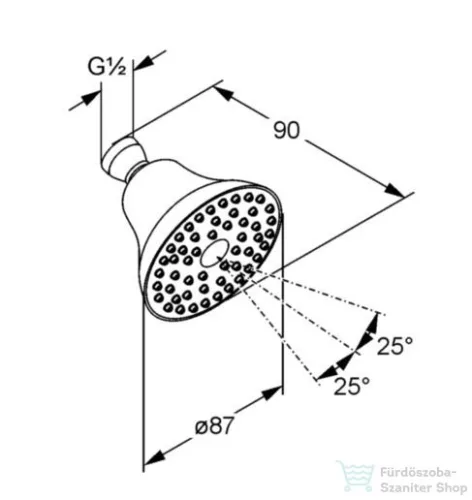 Kludi A-QA fejzuhany NA 15 6219105-00