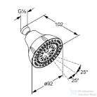 Kludi A-QA fejzuhany NA 15 6239105-00