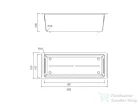 Schock gyümölcsmosó edény 393 x 153 x 109 mm inox 629051SH