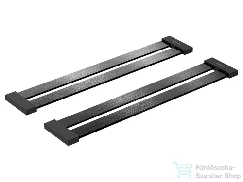 Schock edénycsepegtető 480 x 336 x 12 mm fekete rozsdamentes acél 629724S