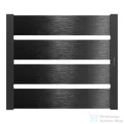 Schock rozsdamentes acél edénycsepegtető 392 x 336 x 12 mm, fekete 629726S
