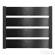 Schock rozsdamentes acél edénycsepegtető 392 x 336 x 12 mm, fekete 629726S