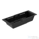 Schock perforált műanyag állítható tálka 403/494 x 180 x 89 mm, fekete 629739