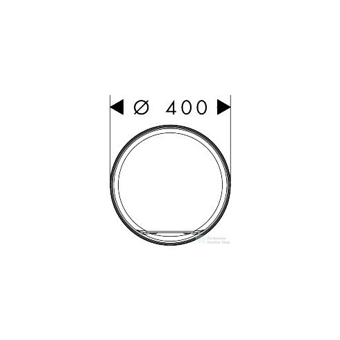 Hansgrohe XUNIVA EVO S 40 cm-es pultra ültethető mosdó Smartclean HygieneEffect bevonattal,fehér 63005450