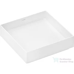   Hansgrohe XUNIVA EVO E 40x40 cm-es pultra ültethető mosdó Smartclean HygieneEffect bevonattal,fehér 63007450