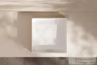 Hansgrohe XUNIVA EVO E 40x40 cm-es pultra ültethető mosdó Smartclean HygieneEffect bevonattal,fehér 63007450