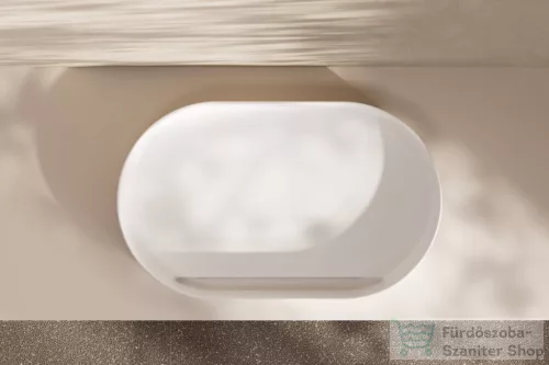 Hansgrohe XUNIVA EVO U 65x40 cm-es pultra ültethető mosdó Smartclean HygieneEffect bevonattal,fehér 63009450