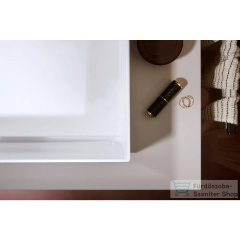 Hansgrohe XUNIVA EVO E 65x40 cm-es pultra ültethető mosdó Smartclean HygieneEffect bevonattal,fehér 63015450