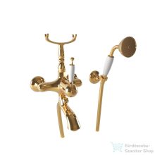   Bugnatese OXFORD Kádcsaptelep, zuhanyszettel, arany színben 6302DO