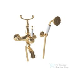   Bugnatese OXFORD termosztátos kádtöltő csaptelep zuhanyszettel,sárgaréz 6303ON