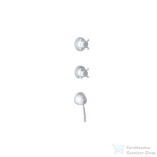   Bugnatese OXFORD 2 utas falsík alatti zuhany csaptelep csempeszeleppel,belső egységgel,matt fehér 6305BI