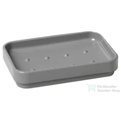 AQUALINE SEVENTY szappantartó, termoplast/szürke (631108)