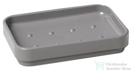 AQUALINE SEVENTY szappantartó, termoplast/szürke (631108)