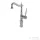Bugnatese OXFORD magasított mosdó csaptelep click-clack leeresztővel,króm/arany 6317SCCRDO