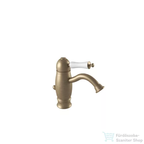 Bugnatese OXFORD Alacsony mosdó csaptelep, automata leeresztővel, matt bronz 6319BO