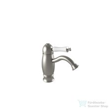   Bugnatese OXFORD mosdó csaptelep click-clack leeresztővel,szálcsiszolt nikkel 6319SCNS