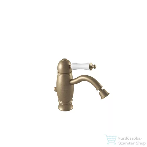 Bugnatese OXFORD Alacsony bidet csaptelep leeresztővel matt bronz színben 6325BO