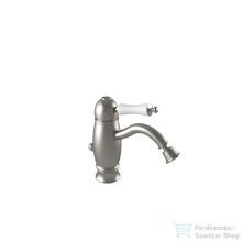   Bugnatese OXFORD Alacsony bidet csaptelep leeresztővel fényes nikkel színben 6325NS