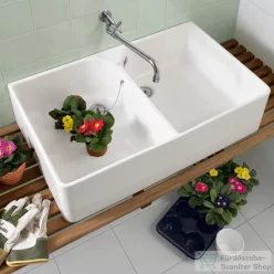   Villeroy & Boch O.Novo 79,5x51cm-es kétrészes mosogatómedence 6331 00 R1 ( 633100R1 )
