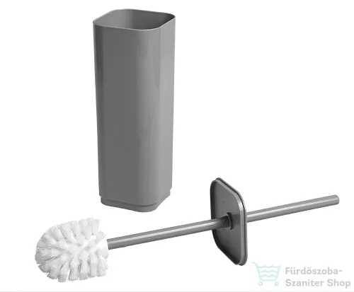 AQUALINE SEVENTY WC-kefe, termoplast/szürke (633408)