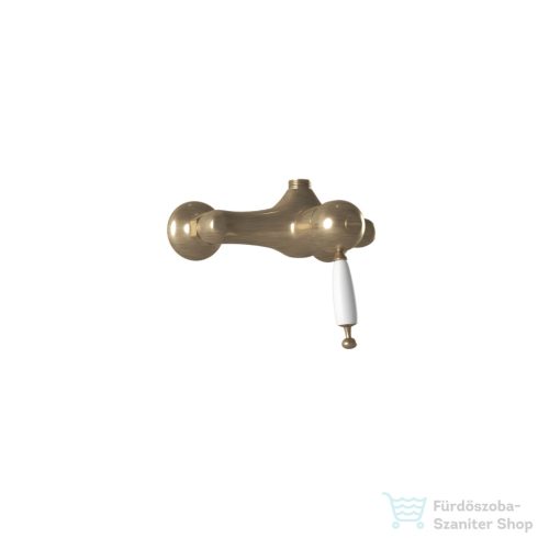 Bugnatese OXFORD zuhany csaptelep 3/4-es felső csatlakozással rúdhoz,bronz 6336BR