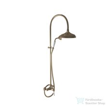   Bugnatese OXFORD zuhanyrendszer 20 cm-es fejzuhannyal,zuhanyszettel,bronz 6336CBR