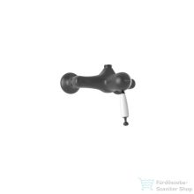   Bugnatese OXFORD zuhany csaptelep 3/4-es felső csatlakozással rúdhoz,matt fekete 6336NE