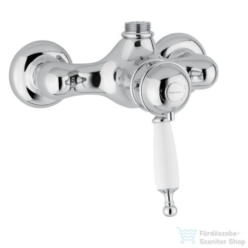 Bugnatese OXFORD termosztátos zuhany csaptelep 3/4-es felső csatlakozással rúdhoz,króm 6337CR