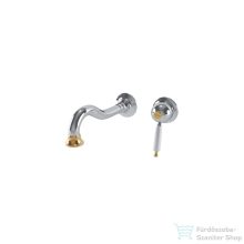   Bugnatese OXFORD falsík alatti mosdócsaptelep 19 cm-es kifolyóval,leeresztő nélkül,króm 6345CRDO