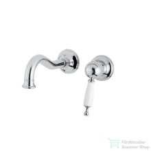   Bugnatese OXFORD falsík alatti mosdócsaptelep 19 cm-es kifolyóval,click-clack leeresztővel,króm 6345SCCR