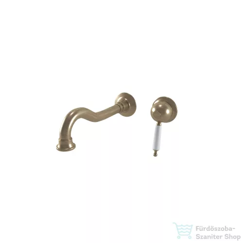 Bugnatese OXFORD falsík alatti mosdó csaptelep 23 cm-es kifolyóval,click-clack leeresztővel,belső egységgel,bronz 6346SCBR