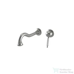   Bugnatese OXFORD falsík alatti mosdó csaptelep 23 cm-es kifolyóval,click-clack leeresztővel,belső egységgel,szálcsiszolt nikkel 6346SCNS